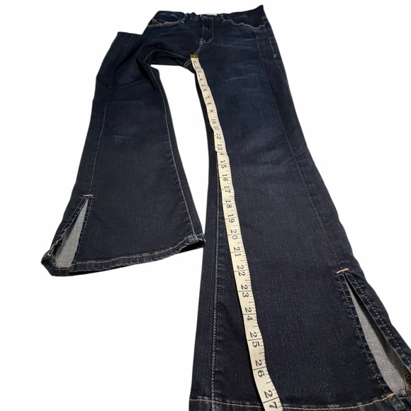 Frame Denim Le Crop Mini Boot Jeans with Hem Slits Sz 27 - Picture 11 of 13